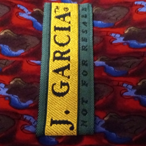 J. Garcia - Not For Resale - Store Sample - 100% Silk men's Neck Tie - Picture 3 of 4